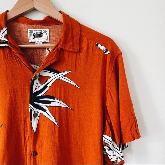 pull & bear resort shirt